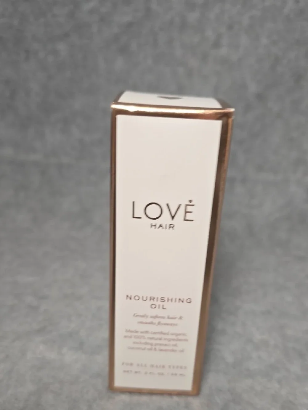 Love Hair Revitalizing Shampoo, Nourishing Treatment Mask and Nourishing Oil